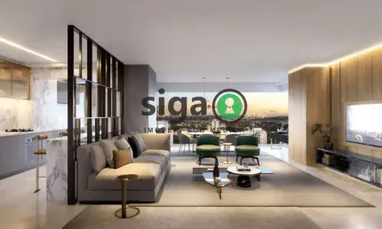 Apartamento à venda no Brooklin 110,23m² 3 quartos, 1 suítes, varanda com churrasqueira, 2 vagas