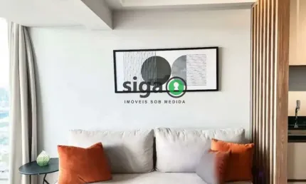 Apartamento com 35m², Mobiliado, no Butantã, para locação com 1 quarto e 1 vaga