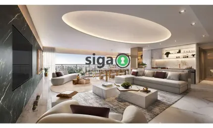 Apartamento para venda no brooklin 04 dormitórios, são paulo - sp