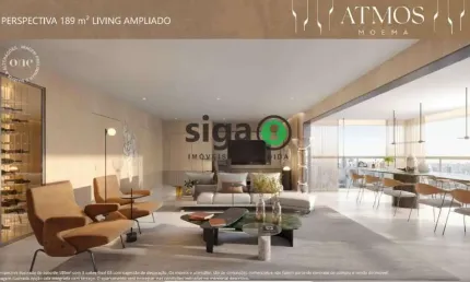 Apartamento para venda em Moema 04 suítes, São Paulo - SP