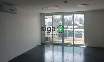 Sala Comercial para alugar com 36 metros, banheiro e 1 vaga no Morumbi - Sp
