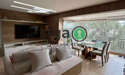 Apartamento a venda no Morumbi, de 129m, 3 quartos e 2 vaga