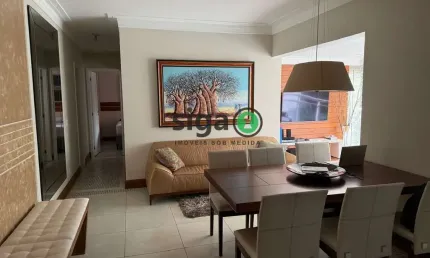 Apartamento no Brooklin para locação - 82 m²,  2 quartos, 1 Vaga