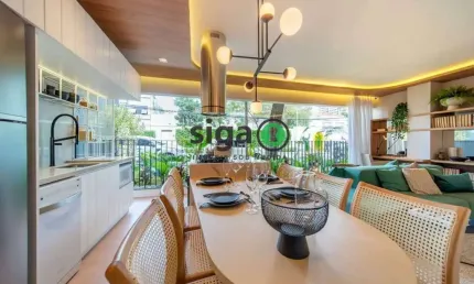 Apartamento para venda no brooklin com 2 quartos / 2 suítes
