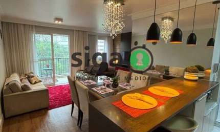 Apartamento á venda com 3 dormitórios, 1 vaga localizado no Morumbi/SP