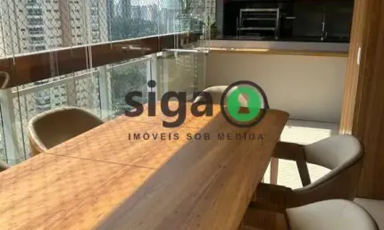 Apartamento Alto Padrão á Venda na Vila Andrade de 163m², 4 Vagas, 3 Suítes -Totalmente Mobiliado!