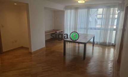 Apto para locação ou venda com 102m², 2 quartos, 2 banheiros e 1 vaga. Sem Mobilia