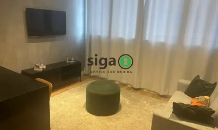 Apartamento 38m² para locação localizado na Chácara Santo Antônio, São Paulo