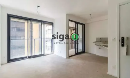 Apartamento Jardins de 2 quartos (sendo 1 suíte) e 2 banheiros completos, com piso de porcelanato
