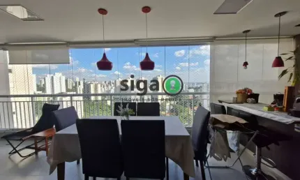 Apartamento de 141 metros 3 suítes 2 vagas a venda no condomínio  paulistano