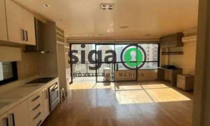 Apto para locação com 68m², Sem Mobilia, com 1 quarto,1 banheiro, 2 vagas determinadas