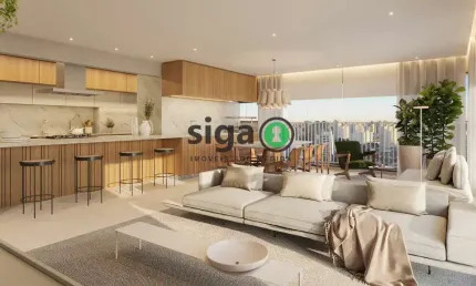 Apartamento 3 suítes à venda no campo belo com varanda gourmet