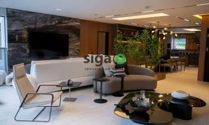 Apartamento de luxo à venda com vista para ibirapuera ? 290m², 4 suítes, 4 vagas ? vista definitiva