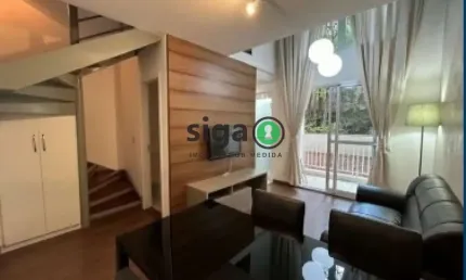 Lofapartamento mobiliado com pé-direito duplo e lazer completo!!!!