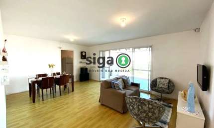 Apartamento à venda com 138m², 4 quartos e 2 vagas na Chácara Santo Antônio