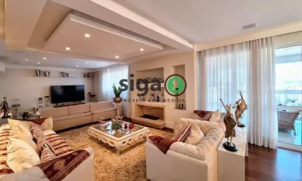 Apartamento à venda com  4 quartos , mobiliado no morumbi