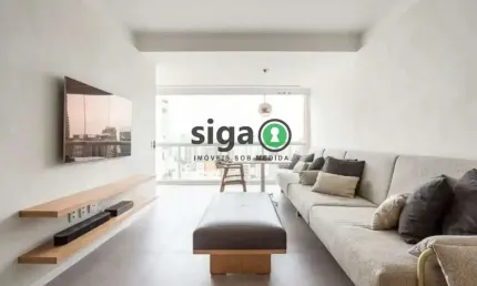 Apto para Locação com 75m², 2 suites, 2 vagas, MOBILIADO no Itaim
