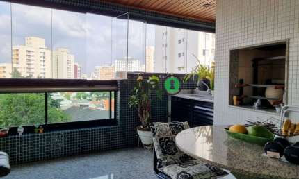 Apartamento 156m² | 3 Suítes + 3 Vagas + Varanda Gourmet | 50m do Metrô Praça da Árvore . Mirandópol