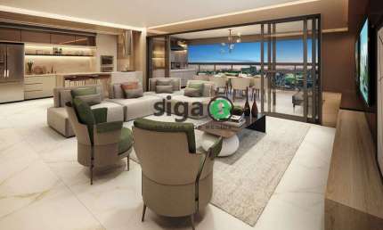 Apartamento de 180m² com 3 vagas no Brooklin com Lazer de Clube e a 200 metros do Metrô