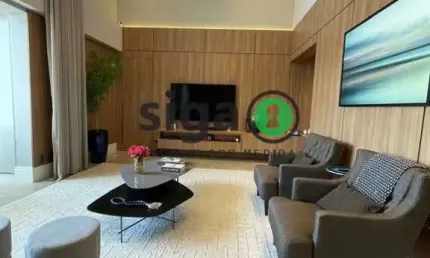 Apto para  Locação no Panamby, com 164m², 3 suites, 3 vagas Mobiliado