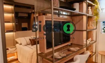Apartamento de 38?m² no Brooklin com Varanda, Airbnb ao lado da Chucri Zaidan / Entrada facilitada!