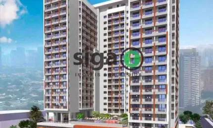 Apartamento garden  a venda de 41m² com 1 dormitorio a venda proximo ai shopping morumbi no brooklin
