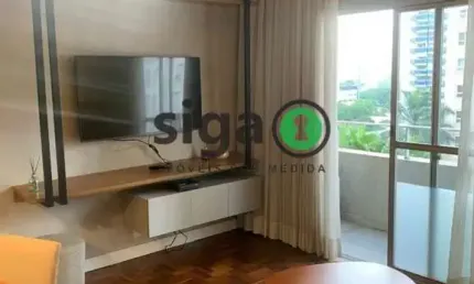 Apartamento com 72m², mobiliado, 2 quartos, 1 vaga na vila olímpia para locação