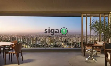 Apartamento de alto padrão com 4 suítes e 4 vagas no Brooklin
