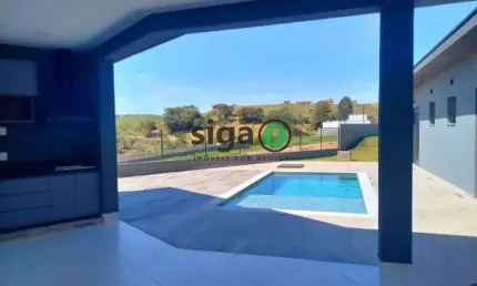 Casa térrea em condomínio a venda 302 m² 3 suítes 3 vagas - Itu -SP