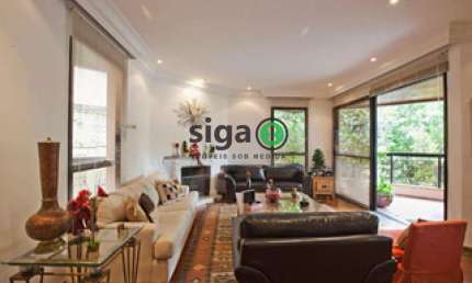 Apartamento a venda 246 m² 5 dormitórios 3 suítes 4 vagas 1 depósito no Real Parque - SP