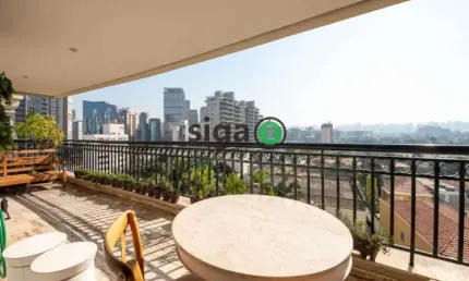 Apartamento com 212m², condomínio maison des arts vila nova conceição