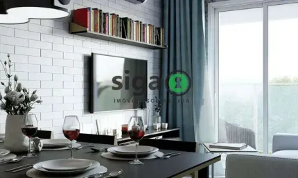 Apartamento novo no morumbi com 38m² e vaga! aceita pet.