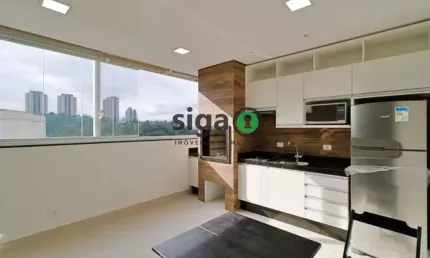 Cobertura Duplex a venda 65 m² 1 dormitório, 1 vaga - Panamby -SP