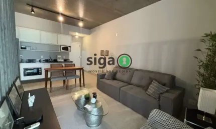 Apartamento para LOCAÇÃO no Itaim Bibi, MOBILIADO, 61m² - com ar condicionado
