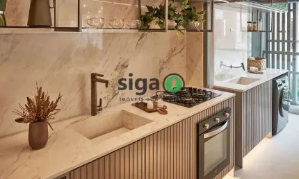 Apartamento 88?m² com 3 dormitórios e 2 vagas no campo belo ? lazer completo