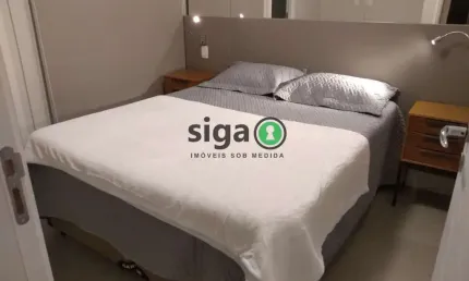 Apartamento 80m² com 2 dormitório sendo 1suíte localizado no brooklin/sp