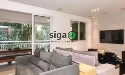 Apartamento à venda com 3 suites, 2 vagas, 138m2, na vila andrade.