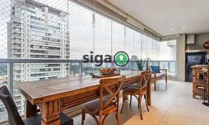 Apartamento à venda com quatro suítes no campo belo.