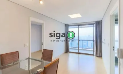 Apartamento para alugar ? 53 m² ? suíte, vista panorâmica e sacada ampla