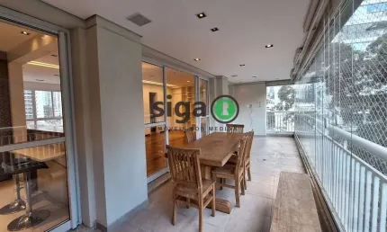 Apartamento para locação com 3 suites, 2 vagas, 138m2, na vila andrade.