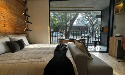 Apartamento com 1 quarto à venda na rua coronel dulcídio, 915, batel, curitiba por r$ 550.000