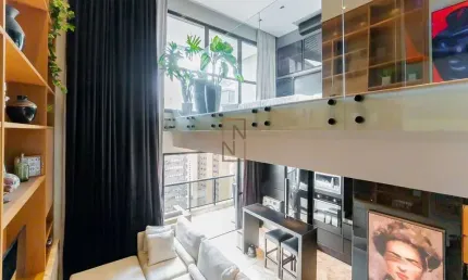 Loft com 1 quarto à venda na Rua Alferes Ângelo Sampaio, 2765, Bigorrilho, Curitiba por R$ 950.000