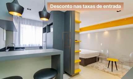 Apartamento com 1 quarto para alugar na Rua Alferes Ângelo Sampaio, 2765, Bigorrilho, Curitiba por R$ 2.350