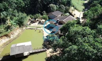 Chácara com Lagoa e Terreno de 7.000m² à venda em Canelinha/SC