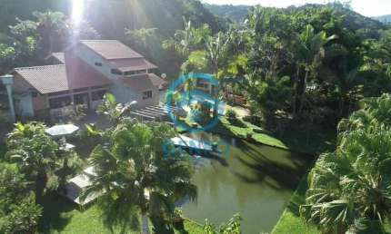 Chácara em Meio a Natureza com uma Linda Lagoa com Peixes à venda em Canelinha/SC
