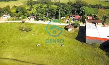 Área para Sítio em FRENTE à SC 410 com Terreno de 22.000m² à venda em Canelinha/SC