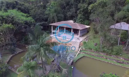 Sítio com Lindo Riacho, Lagoas e Terreno com 40.000m² ( 04 Hectares ) à venda em Tijucas/SC