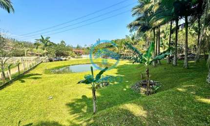Lote para Chácara em Meio a Natureza com Lagoa e Terreno de 1.800m² à venda em Canelinha/SC