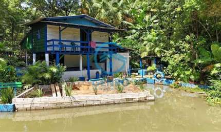 Chácara em Meio a Natureza com Lagoa e Terreno de 4.000m² à venda em Canelinha/SC