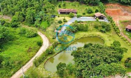 Chácara em Meio a Natureza com Lagoa e Terreno de 6.000m² à venda em Tijucas/SC
